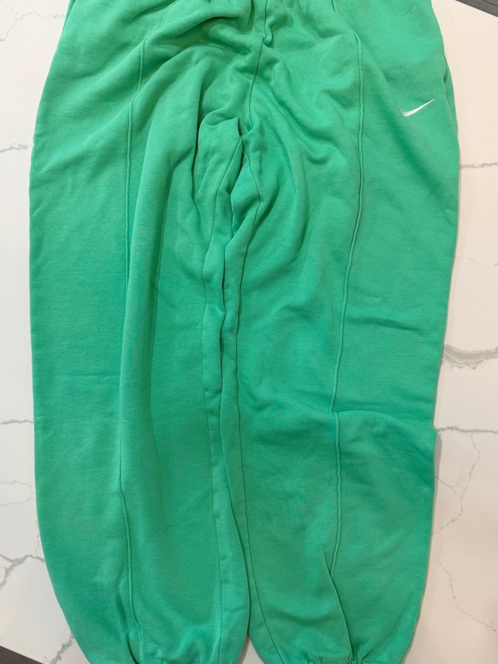 Nike women’s Bright Green Jogger Sweatpants